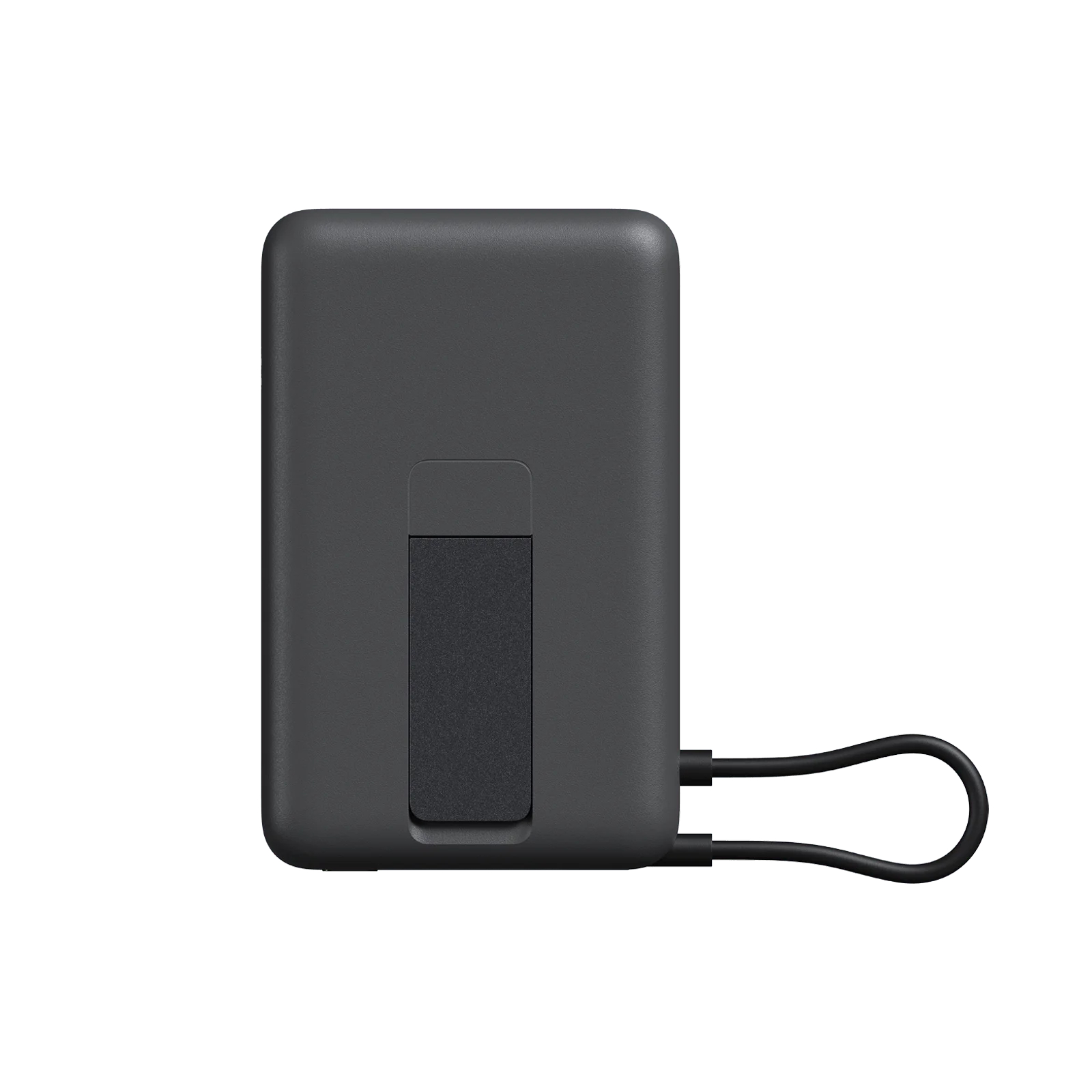 Павербанк Xiaomi Magnetic Power Bank з підставкою / 10000 мАг / до 33 Вт / USB-C + MagSafe / PD+QC / З кабелем / Сірий