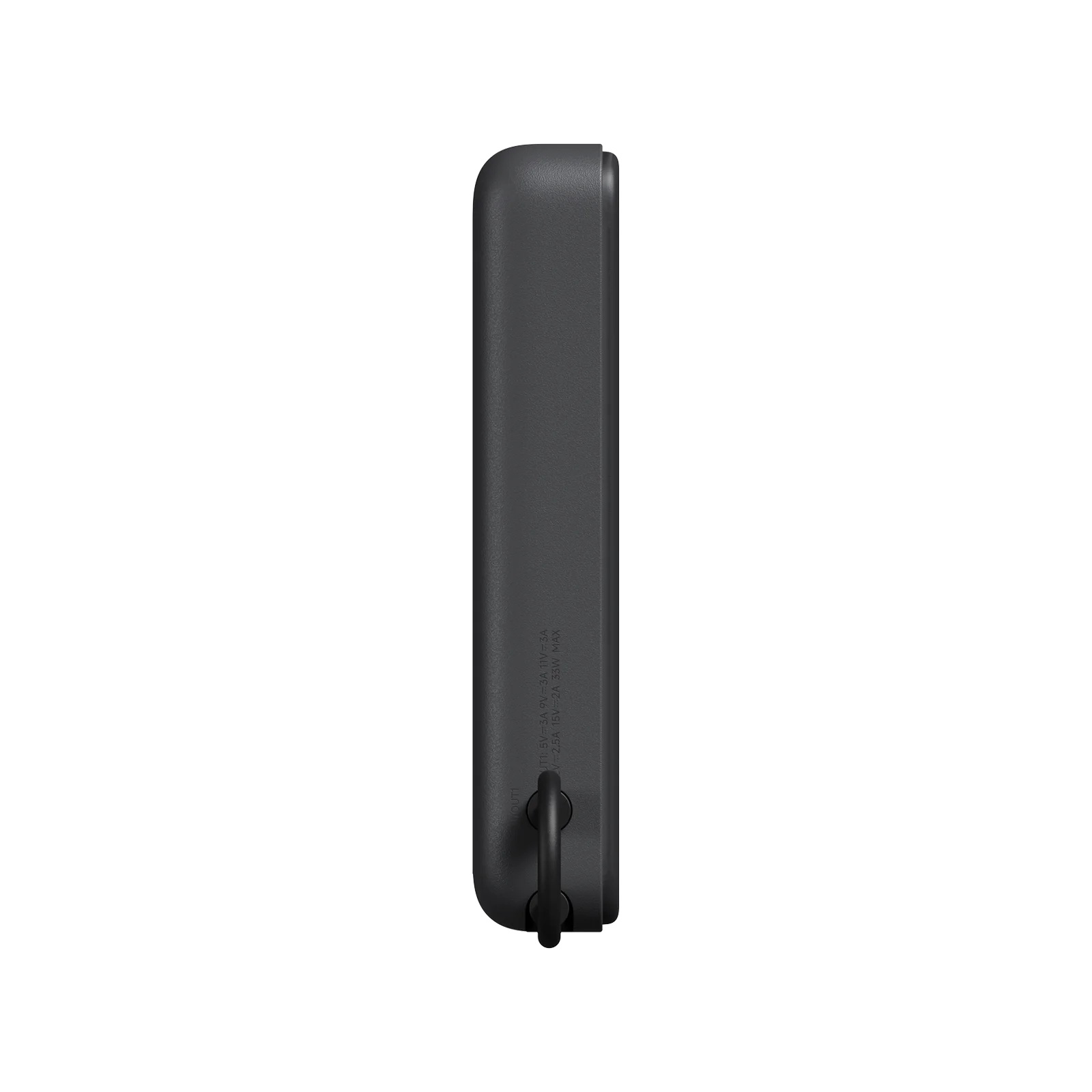 Павербанк Xiaomi Magnetic Power Bank з підставкою / 10000 мАг / до 33 Вт / USB-C + MagSafe / PD+QC / З кабелем / Сірий