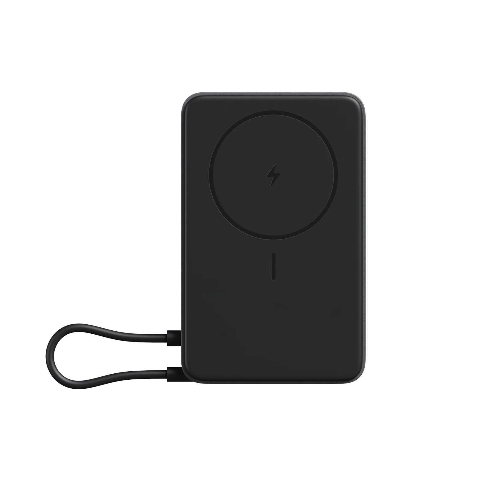Павербанк Xiaomi Magnetic Power Bank з підставкою / 10000 мАг / до 33 Вт / USB-C + MagSafe / PD+QC / З кабелем / Сірий