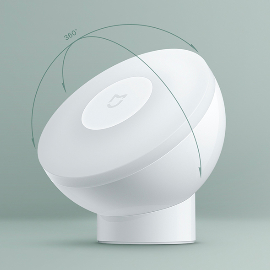 Xiaomi Mi Motion-Activated Night Light 2 Bluetooth Нічник з датчиком руху, 3 рівні яскравості, 25 лм, батарейки 3×AA, до 365 днів роботи (MJYD02YL-A)