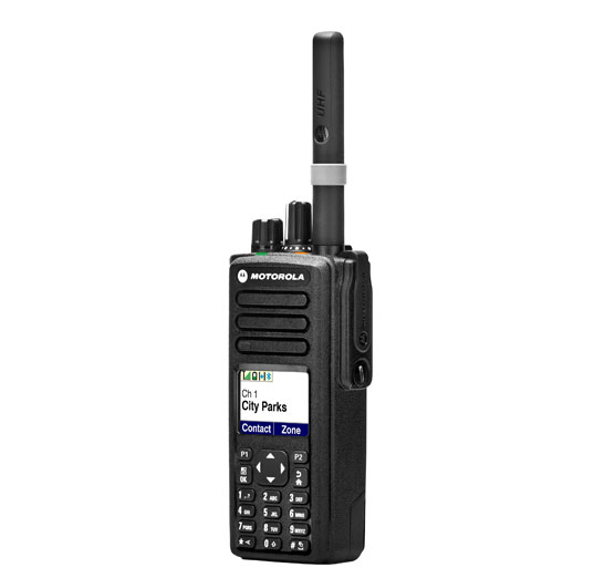 Радиостанция цифровая Motorola MotoTRBO DP4800e VHF AES-256 шифрование комплект 2 штуки