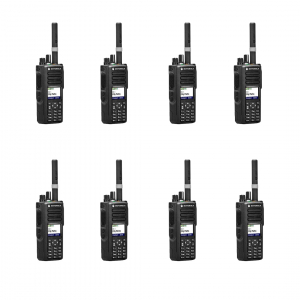 Радиостанция цифровая Motorola MotoTRBO DP4800 VHF AES-256 шифрование, комплект 8 штук