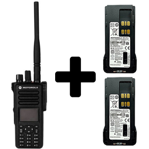Радіостанція цифрова Motorola DP4800 VHF, 2 акумулятора PMNN4544A  IMPRES в комплекті