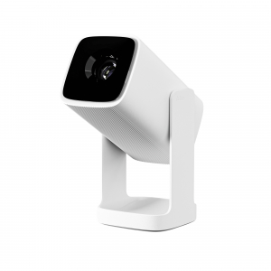 Портативний смарт-проектор Wanbo Cube 1 / 1280×720 / 350 ANSI lm / Android TV 11 / Wi-Fi / Bluetooth / Білий