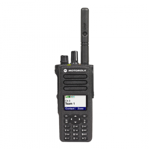 Рация Motorola DP4801e / Аналоговая, Цифровая / VHF / до 1000 каналов / Li-Ion 2450 мАч / AES-256, GPS, Bluetooth, VOX
