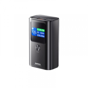 Павербанк Remax FP-7 / 10000 мАч / 55Вт + 22.5Вт / 2 х USB-C, USB-A / PD+QC / Серый