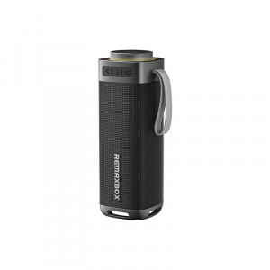 Портативна колонка Remax RB-M22 / 360° звук / RGB-підсвітка / TWS / Bluetooth 5.4 / до 9 годин роботи