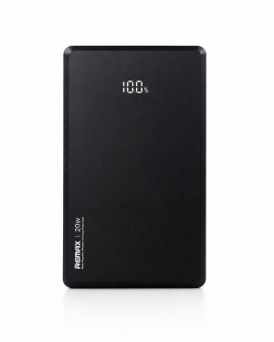 Павербанк Remax RPP-107 / 5000 мАг / до 20 Вт / USB-C + MagSafe / PD+QC / Чорний