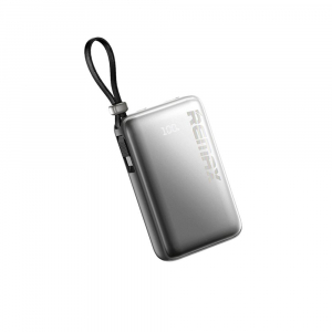 Павербанк Remax RPP-19 / 10000 мАч / 20Вт + 22.5Вт / 2 х USB-C, USB-A / PD+QC / Серебряный