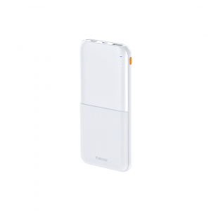 Павербанк Remax RPP-23 Lango II Series / 10000 мАг / 2.4A / USB-C + USB-A / LED-індикатор / Білий