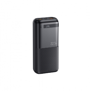 Павербанк 20000 мАч Remax RPP-72 – 22,5 Вт, PD+QC, USB-C + 2×USB-A, с дисплеем, черный
