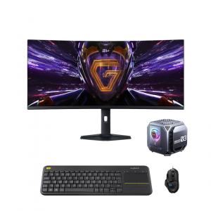 Игровой комплект ПК Acemagic Tank03/i9-12900H/32GB/1TB/RTX 4060 + Монитор Redmi G34WQ Ultra WQHD 180 Гц + Logitech клавиатура, мышь