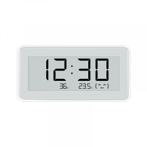 Годинник-термометр з датчиком вологості Xiaomi Temperature and Humidity Monitor Clock / 12/24 формат / Bluetooth (LYWSD02MMC)